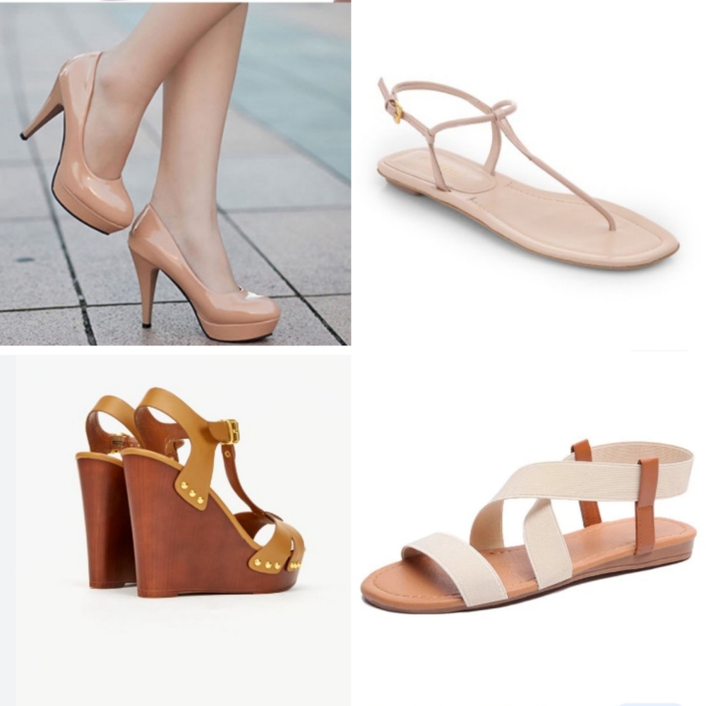 4 Pair Shoes Bundle